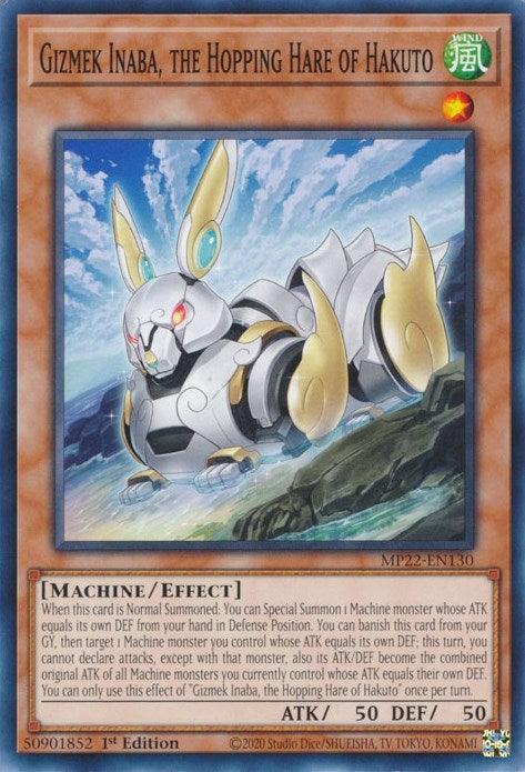 Gizmek Inaba, the Hopping Hare of Hakuto [MP22-EN130] Common - for just $0.10! 