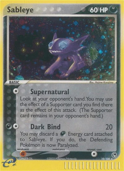 Sableye (10/100) [EX: Sandstorm] - for just $16.85! 