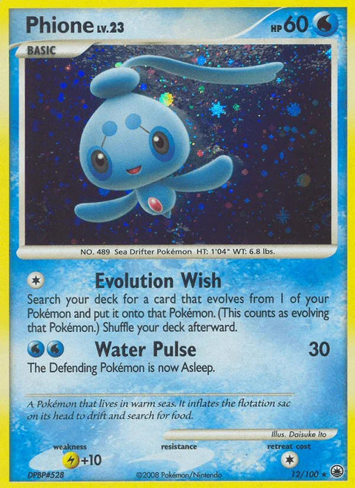 Phione (12/100) [Diamond & Pearl: Majestic Dawn] - for just $2.20! 