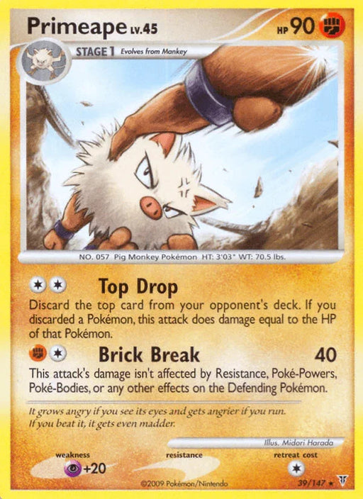 Primeape (39/147) [Platinum: Supreme Victors] - for just $0.65! 