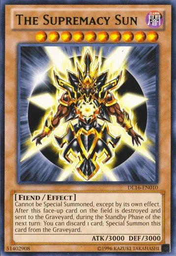 The Supremacy Sun (Green) [DL16-EN010] Rare - for just $0.40! 