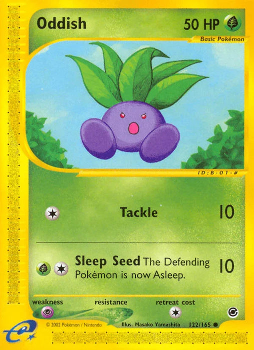 Oddish (122/165) [Expedition: Base Set] - for just $0.90! 