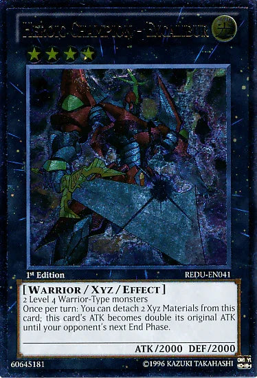 Heroic Champion - Excalibur [REDU-EN041] Ultimate Rare - for just $3.35! 
