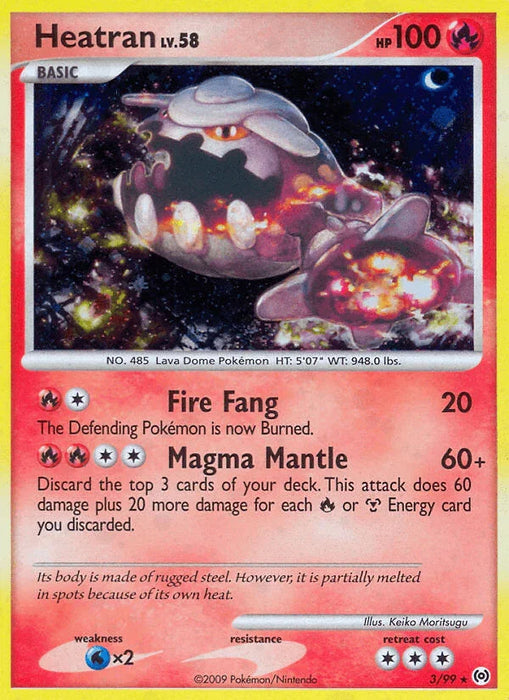 Heatran (3/99) [Platinum: Arceus] - for just $1.20! 