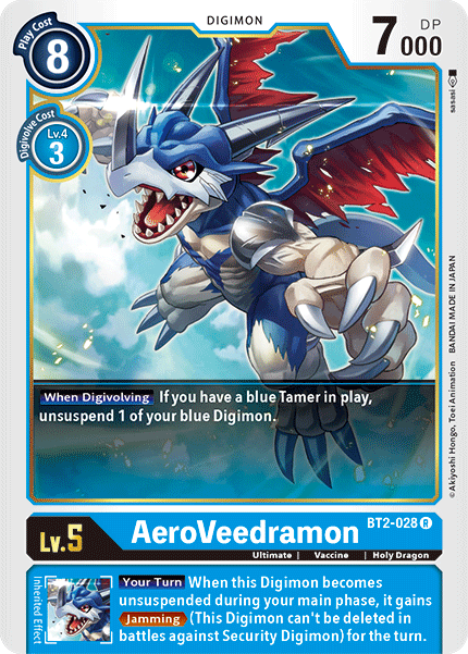 AeroVeedramon [BT2-028] [Release Special Booster Ver.1.5] - Just $0.09! Shop now at Retro Gaming of Denver