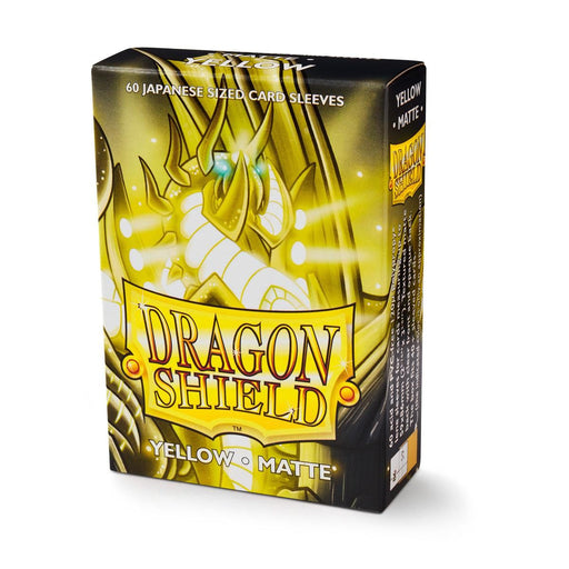 Dragon Shield: Japanese Size 60ct Sleeves - Yellow (Matte) - Just $0! Shop now at Retro Gaming of Denver