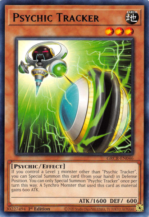 Psychic Tracker [GRCR-EN046] Rare - for just $0.10! 
