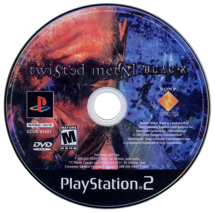 Twisted Metal: Black – PlayStation 2 (PS2) - for just $0! 