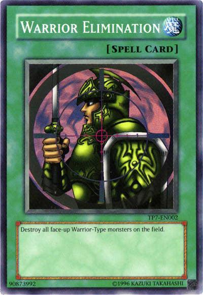Warrior Elimination [TP7-EN002] Super Rare - for just $6.15! 