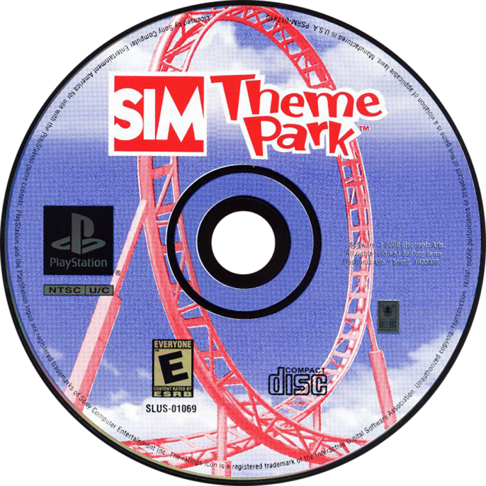 Sim Theme Park – PlayStation 1 (PS1) - for just $8.99! 