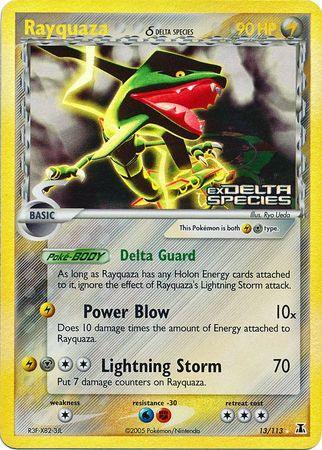 Rayquaza (13/113) (Delta Species) (Stamped) [EX: Delta Species] - for just $96.10! 