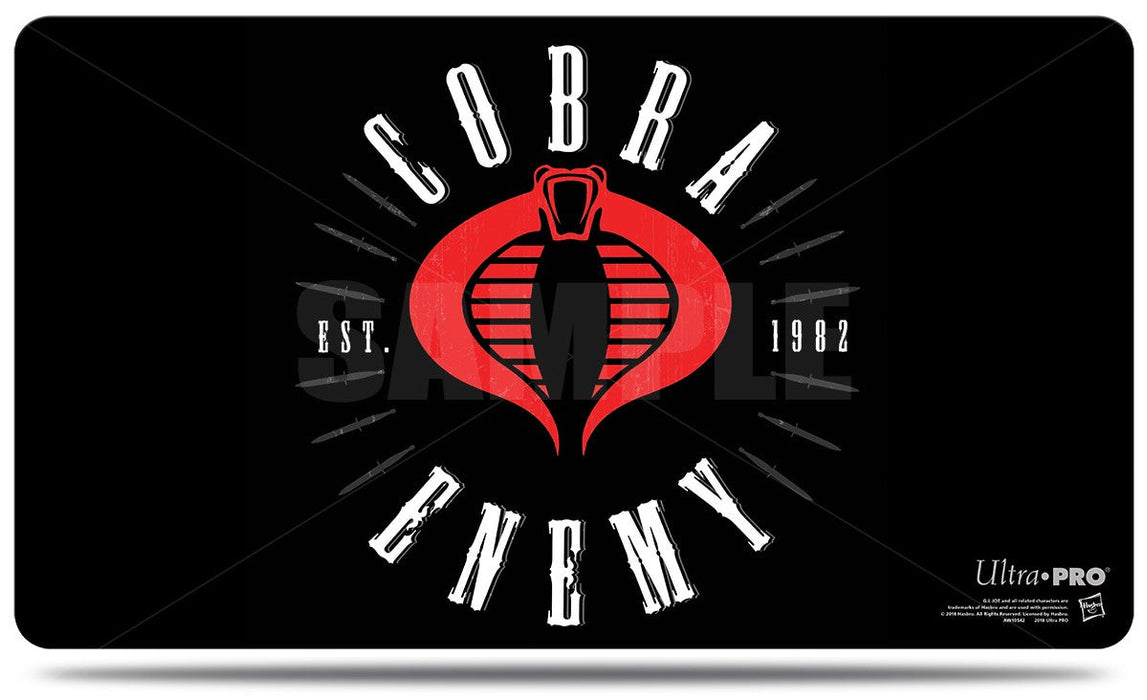 Ultra PRO: Playmat - G.I. Joe (Cobra Enemy EST. 1982) - for just $0! 
