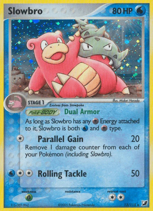 Slowbro (13/115) [EX: Unseen Forces] - for just $17.80! 