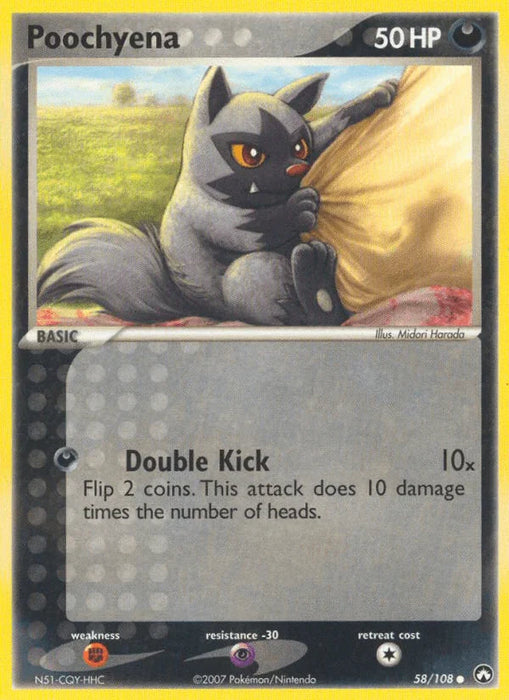 Poochyena (58/108) [EX: Power Keepers] - for just $0.25! 