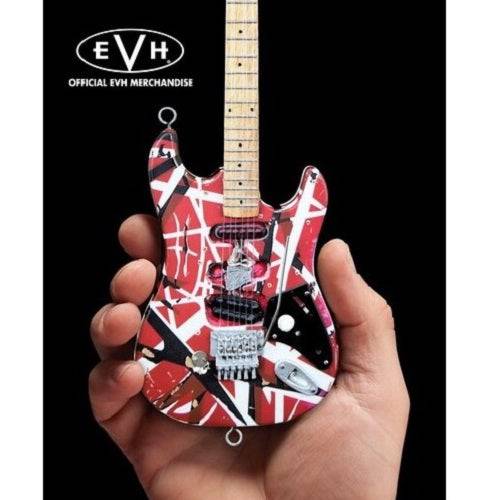 Eddie Van Halen Frankenstein Red & White Mini Guitar Replica Collectible - for just $38.99! 