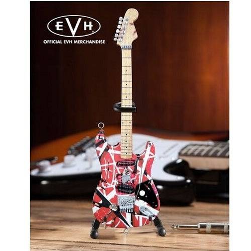 Eddie Van Halen Frankenstein Red & White Mini Guitar Replica Collectible - for just $38.92! 
