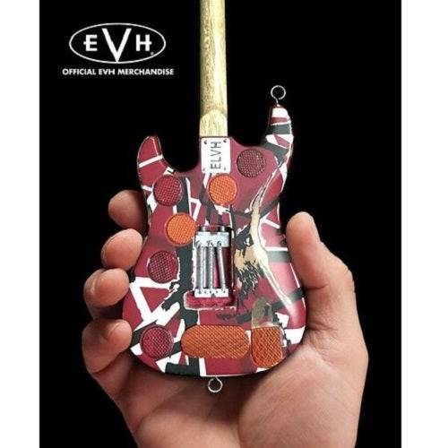 Eddie Van Halen Frankenstein Red & White Mini Guitar Replica Collectible - for just $38.99! 