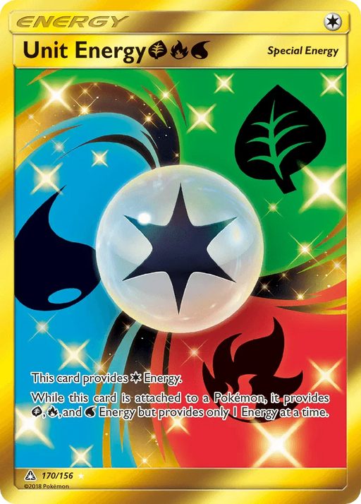 Unit Energy (170/156) (Grass, Fire, Water) [Sun & Moon: Ultra Prism] - for just $7.90! 