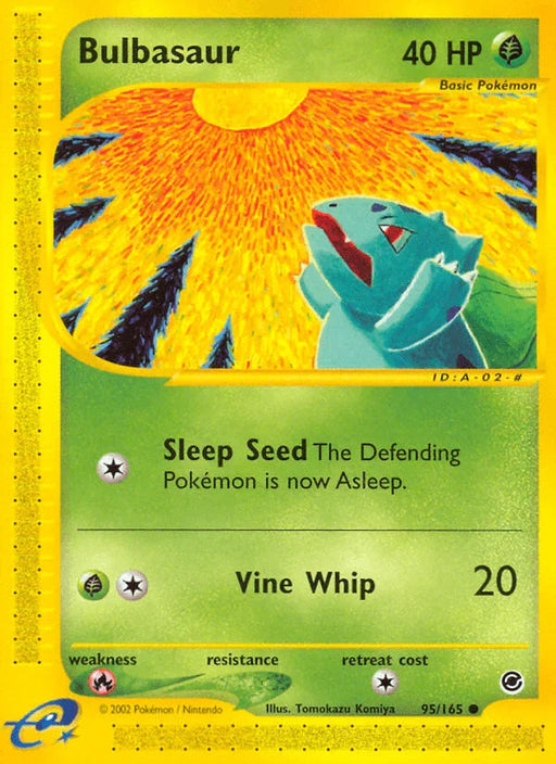 Bulbasaur (95/165) [Expedition: Base Set] - for just $26.20! 