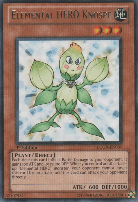 Elemental HERO Knospe [LCGX-EN035] Rare - for just $0.50! 