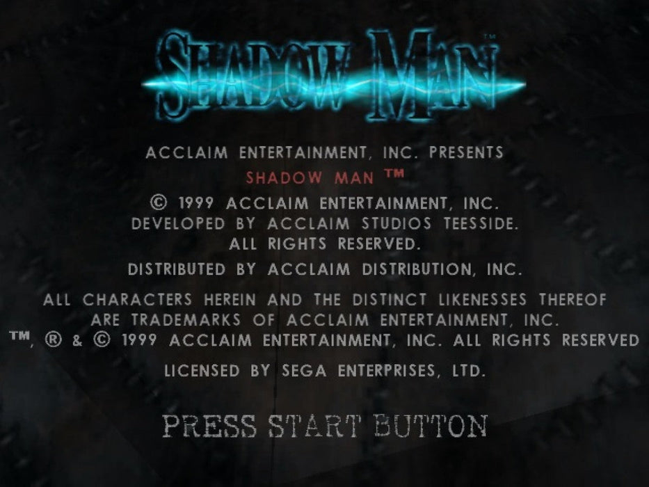 Shadow Man – Sega Dreamcast (DC) - for just $0! 
