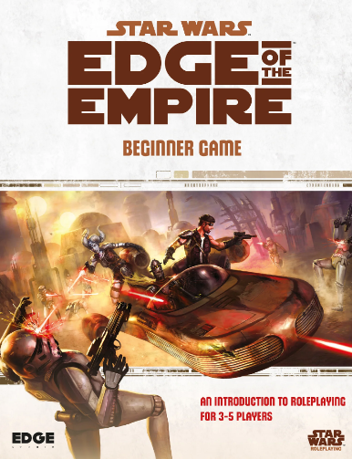 Star Wars Edge of the Empire Beginner Game (reprint) - for just $39.99! 