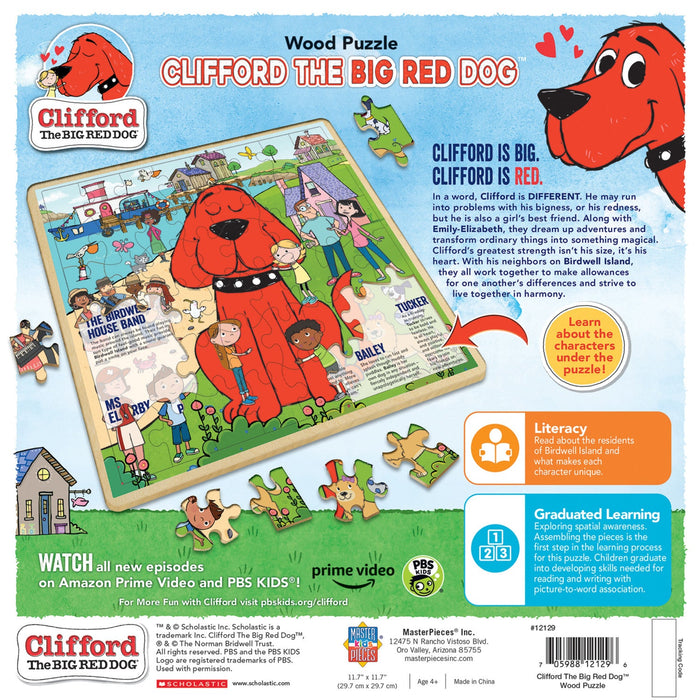 Clifford The Big Red Dog  48 Piece Wood Jigsaw Puzzle - Just $12.99! Shop now at Retro Gaming of Denver