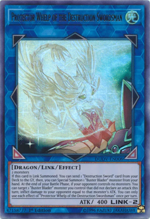 Protector Whelp of the Destruction Swordsman [DUOV-EN008] Ultra Rare - for just $0.20! 