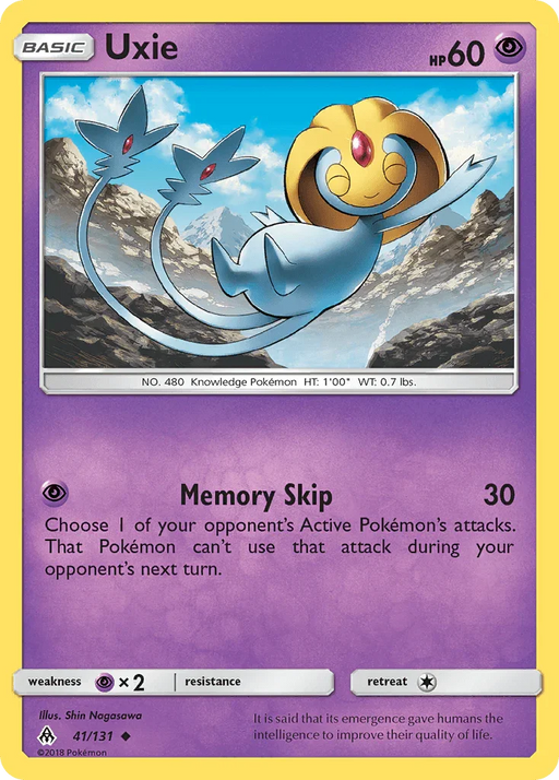 Uxie (41/131) [Sun & Moon: Forbidden Light] - for just $0.10! 