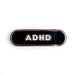 Pride Pals Accessibility Enamel Pin - ADHD (Black) - for just $10! 