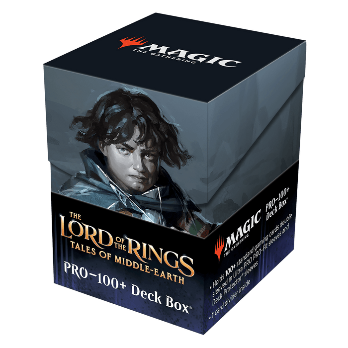 Ultra PRO: 100+ Deck Box - The Lord of the Rings (Frodo, Adventurous Hobbit) - for just $0! 