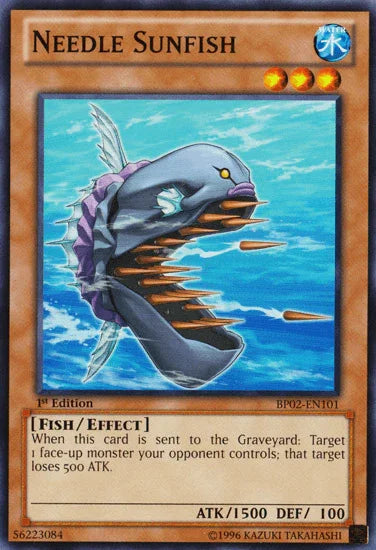 Needle Sunfish [BP02-EN101] Mosaic Rare - for just $0.10! 