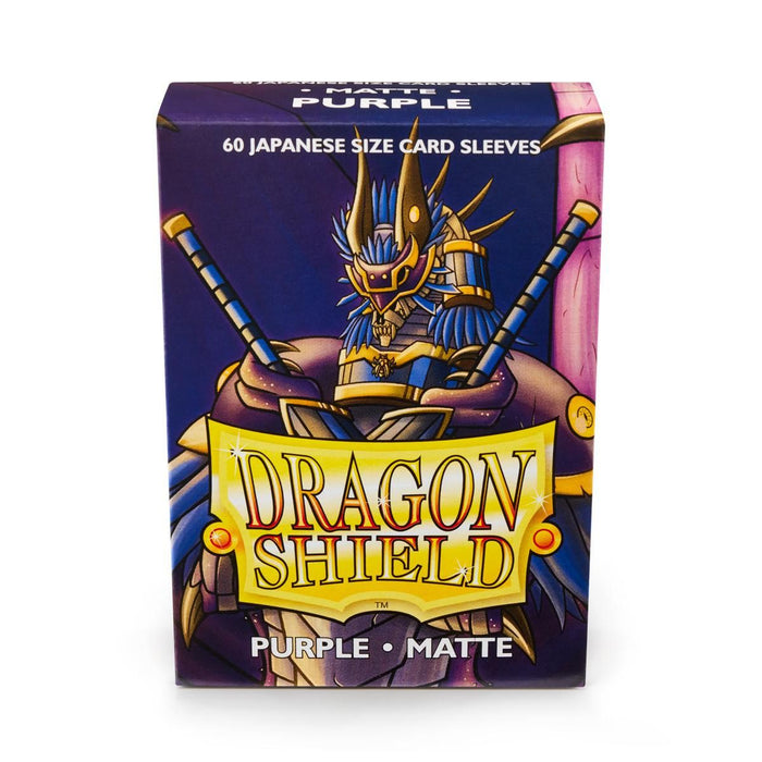 Dragon Shield: Japanese Size 60ct Sleeves - Purple (Matte) - Just $0! Shop now at Retro Gaming of Denver