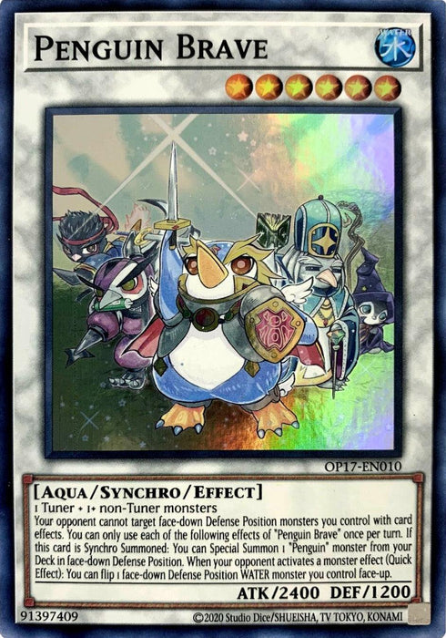 Penguin Brave [OP17-EN010] Super Rare - for just $0.25! 