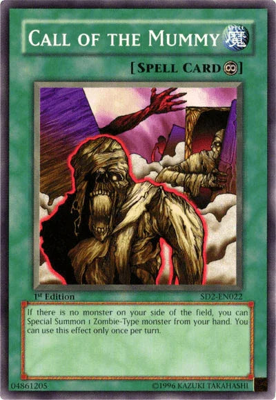 Call of the Mummy [SD2-EN022] Common - for just $0.10! 