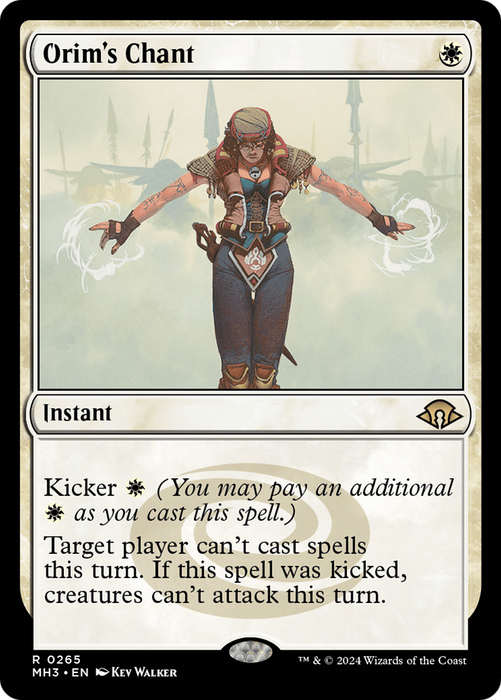 Orim's Chant (MH3-265) - Modern Horizons 3 - for just $1.84! 