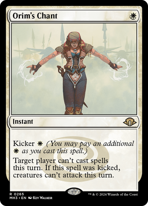 Orim's Chant (MH3-265) - Modern Horizons 3 - for just $1.59! 