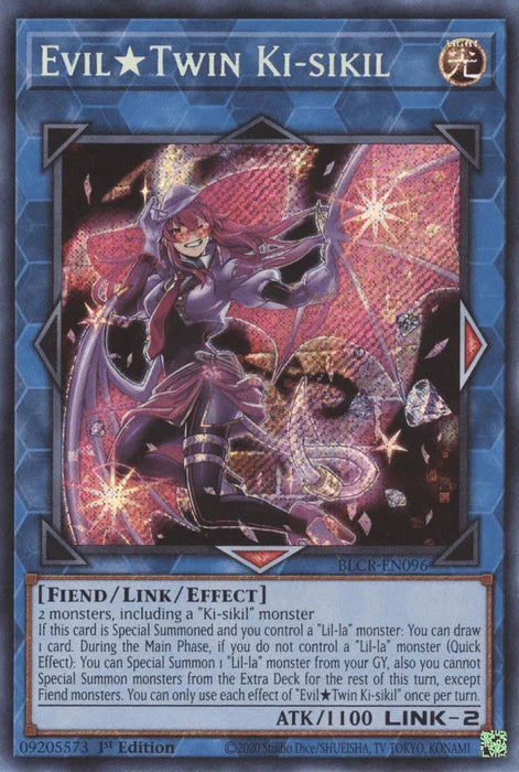 Evil Twin Ki-sikil [BLCR-EN096] Secret Rare - for just $0.65! 