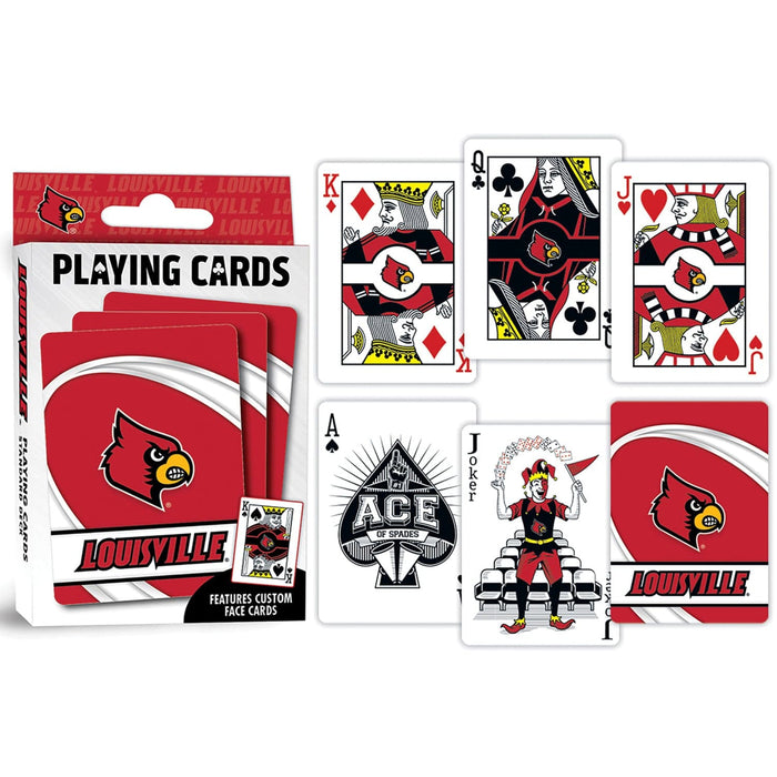 Louisville Cardinals Playing Cards - 54 Card Deck - for just $7.99! 