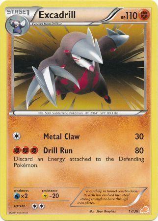 Excadrill (17/30) [Black & White: Trainer Kit - Excadrill] - for just $0.20! 