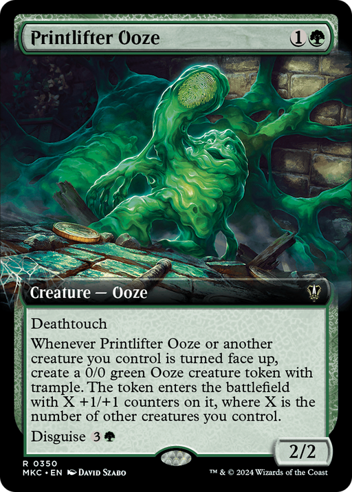 Printlifter Ooze (MKC-350) - Murders at Karlov Manor Commander: (Extended Art) - for just $0.10! 