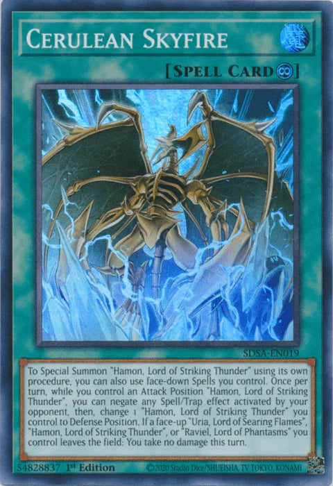 Cerulean Skyfire [SDSA-EN019] Super Rare - for just $0.10! 