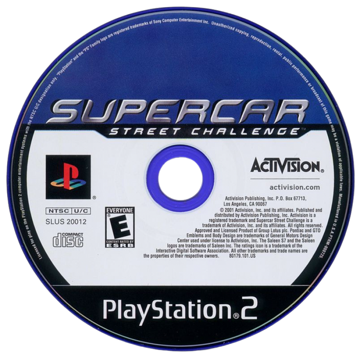 Supercar Street Challenge — PlayStation 2 (PS2) - for just $5.99! 