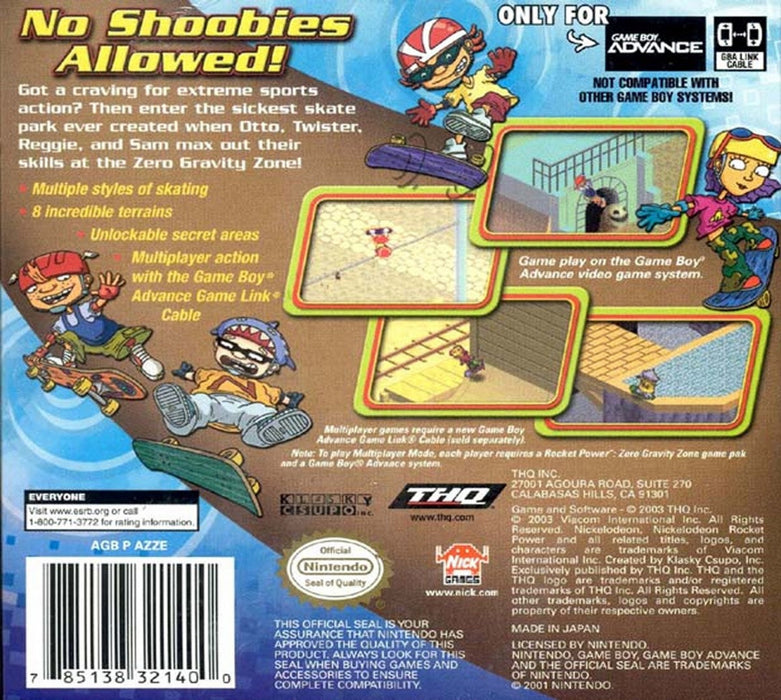 Rocket Power: Zero Gravity Zone – Game Boy Advance (GBA) - for just $3.99! 