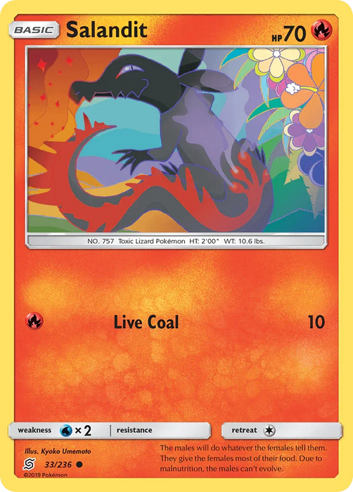 Salandit (33/236) [Sun & Moon: Unified Minds] - for just $0.10! 