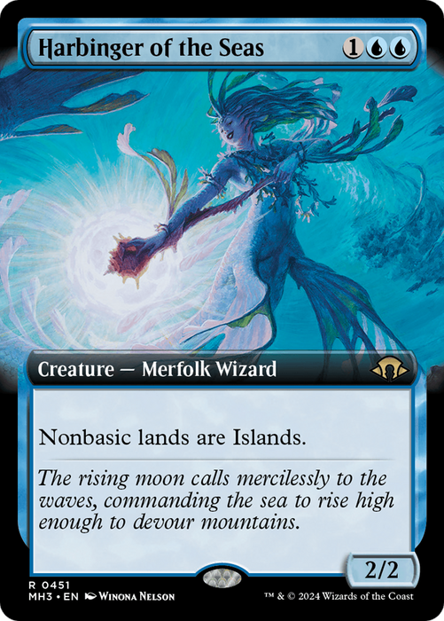 Harbinger of the Seas (Extended Art) (MH3-451) - Modern Horizons 3: (Extended Art) - for just $1.13! 