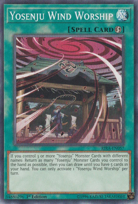 Yosenju Wind Worship [RIRA-EN057] Common - for just $0.10! 