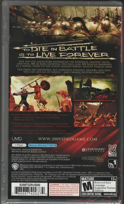300: March to Glory [Greatest Hits] – PlayStation Portable (PSP) - for just $9.99! 