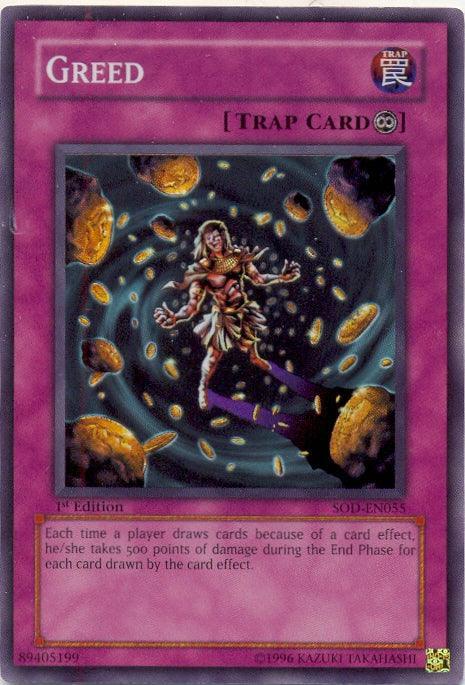 Greed [SOD-EN055] Super Rare - for just $0.20! 