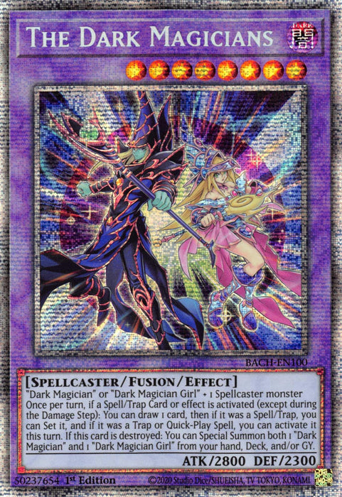 The Dark Magicians [BACH-EN100] Starlight Rare - for just $32.25! 